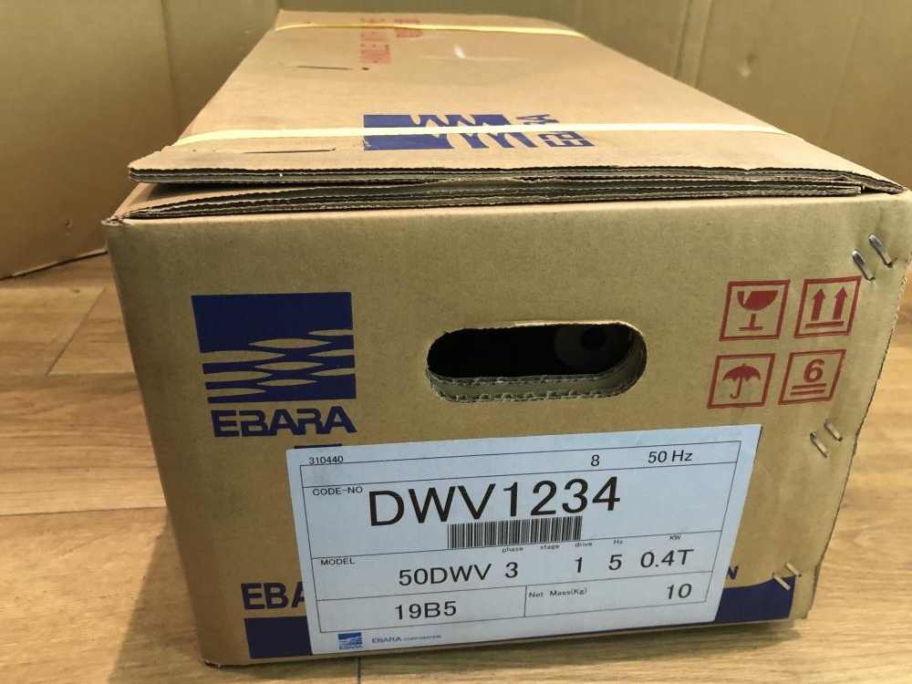 エバラ EBARA 水中ポンプ DWV1234 未開封の中古 未使用品 《埼玉・川越》中古工具販売の専門店│ ツールオフ川越店  ｜中古工具販売のツールオフ