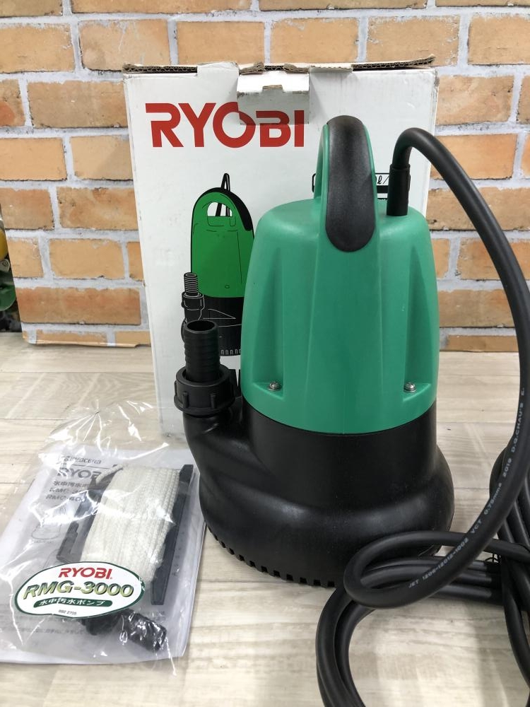 RYOBI リョービ 水中 汚水ポンプ RMG-3000 ＠100(ポンプ)｜売買されたオークション情報、yahooの商品情報をアーカイブ公開 -  オークファン ポンプ