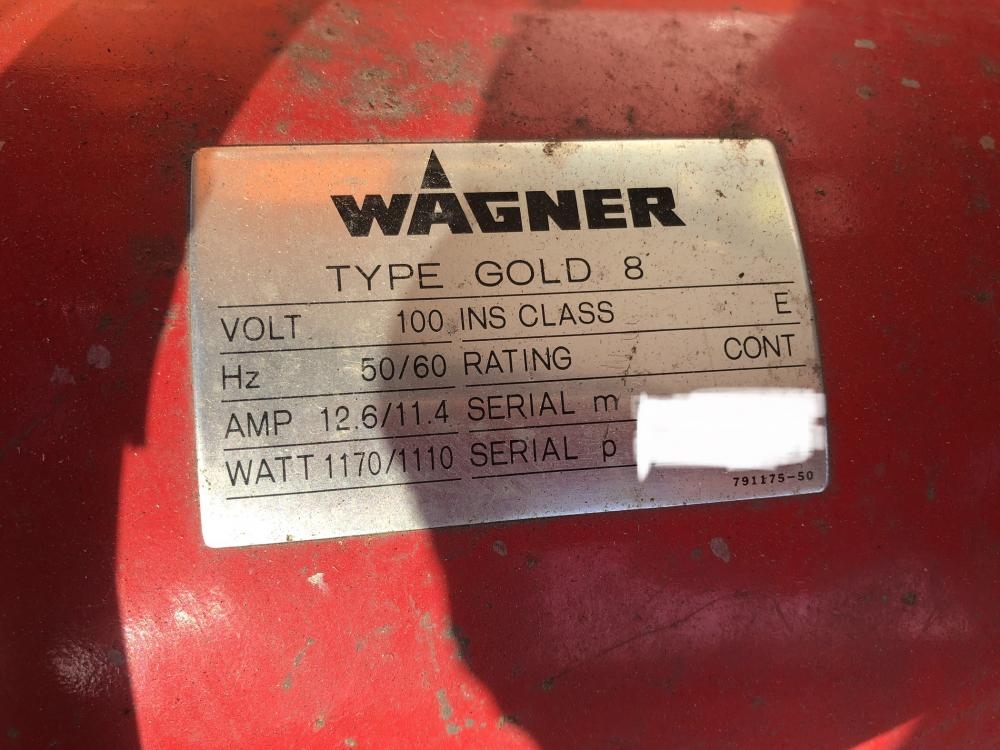 ワグナー WAGNER エアレス塗装機 塗装 GOLD8 *通電OK 吸い上げ