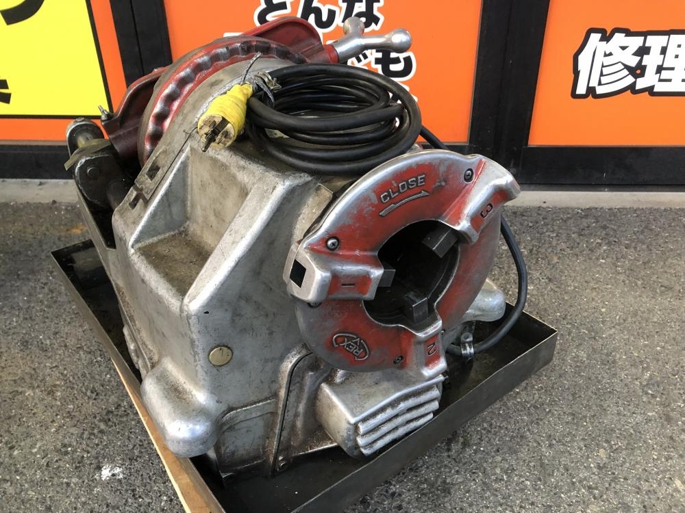 REX レッキス ねじ切り機 100V N80A3の中古 中古C傷汚れあり 《大阪・堺》中古工具販売の専門店│ ツールオフ堺店  ｜中古工具販売のツールオフ