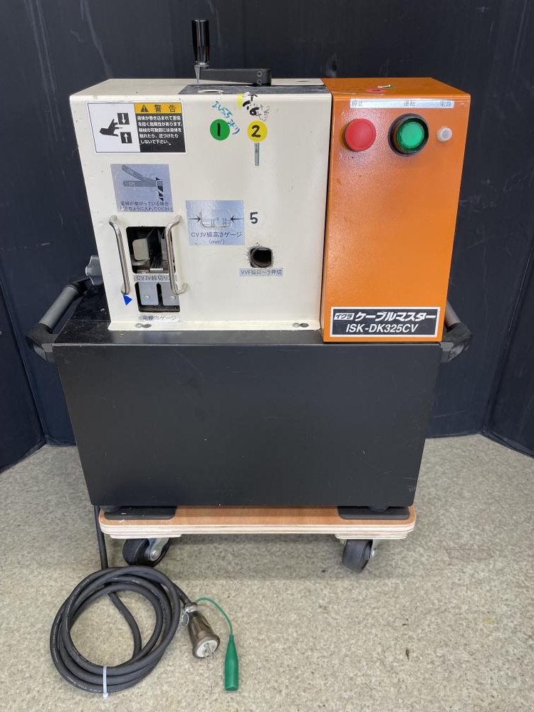 イクラ ケーブルマスター　ISK-DK325CV 中古品 イクラ 育良 ケーブルマスター 電線皮むき機 ISK-DK325CVの中古 中古B