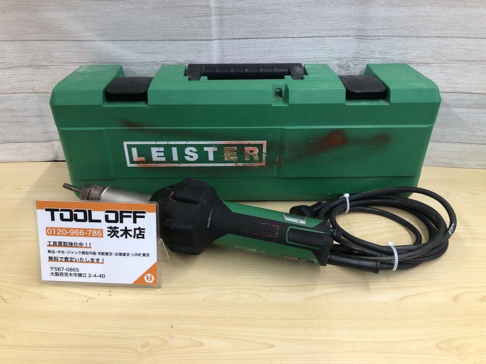 LEISTER ライスター ヒートガン 熱風溶接機 TRIAC STの中古 中古B使用感あり 《大阪・茨木》中古工具販売の専門店│ ツールオフ茨木店  ｜中古工具販売のツールオフ