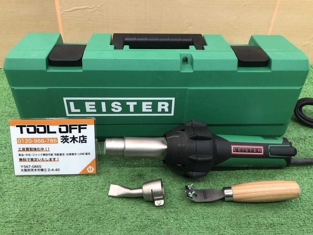 ライスター TRIAC ST 熱風溶接機【野田愛宕店】【店頭取引限定】【中古】管理番号：ITB0OR1YB1Z4 LEISTER ライスター ヒートガン 熱風溶接機 TRIAC STの中古 中古B使用