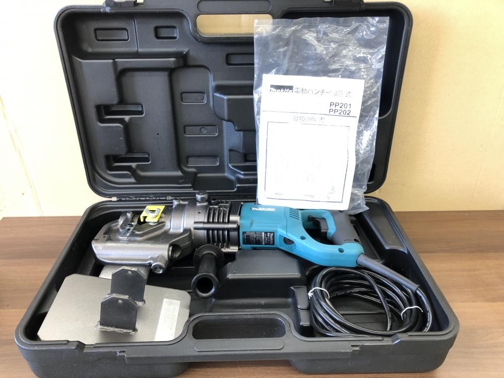 マキタ makita 電動パンチャー PP201 開封・保管品の中古 未使用品