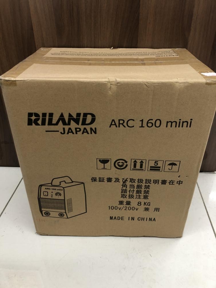 RILAND リランド インバーター直流アーク溶接機 ARC160miniの中古 未使用品 《埼玉・鴻巣》中古工具販売の専門店│ ツールオフ鴻巣店 ｜ 中古工具販売のツールオフ