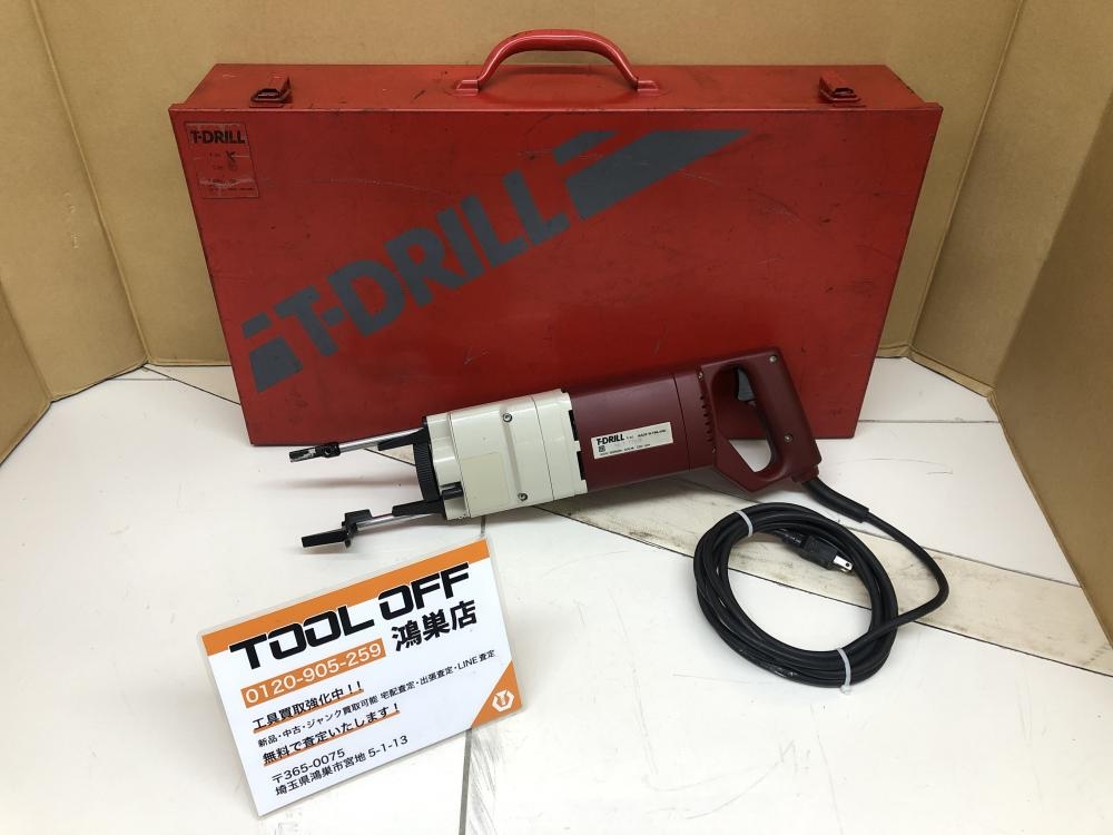 アサダ Asada 銅管分岐加工工具 T-DRILL T-30の中古 中古C傷汚れあり 《埼玉・鴻巣》中古工具販売の専門店│ ツールオフ鴻巣店 ｜中古 工具販売のツールオフ