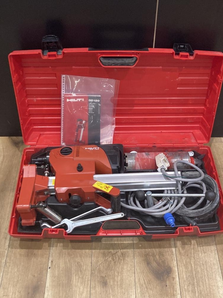 HILTI ダイヤモンドコアドリル DD120の中古 中古B使用感あり HILTI ダイヤモンドコアドリル DD120の中古 中古B使用感あり