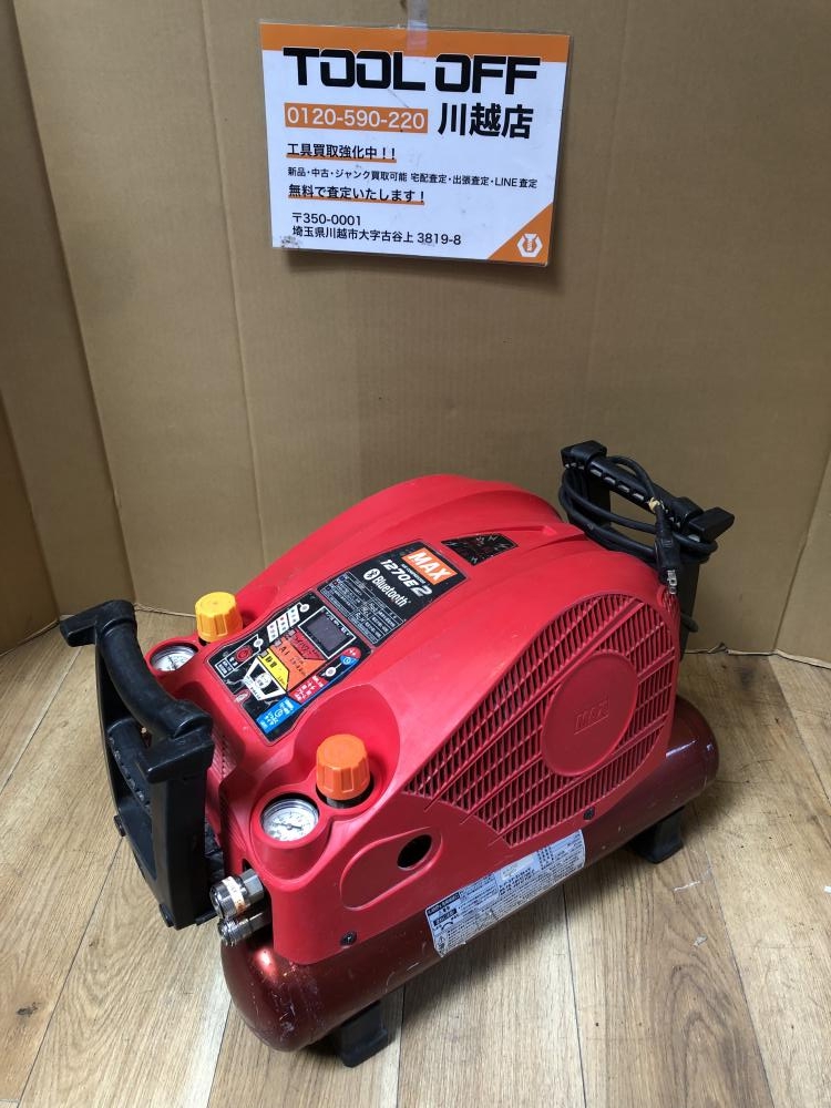 MAX エアーコンプレッサーAK-HＬ1270E2 Bluetooth - 自転車