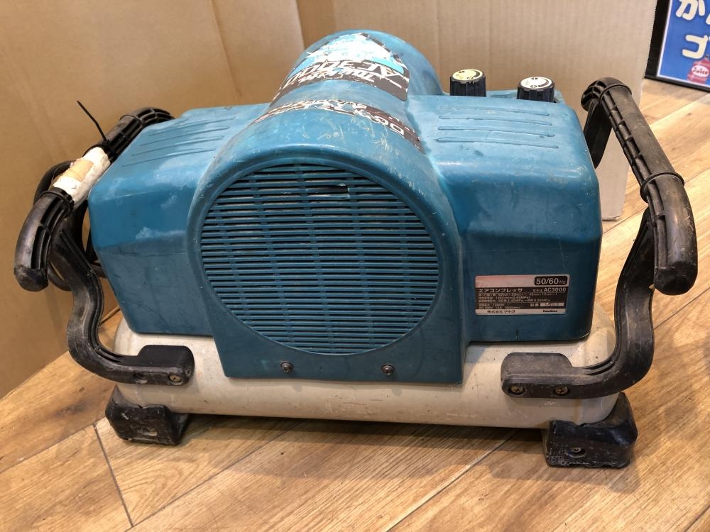 マキタ makita 高圧常圧エアコンプレッサー AC3000の中古 中古C傷汚れあり 《埼玉・川越》中古工具販売の専門店│ ツールオフ川越店  ｜中古工具販売のツールオフ