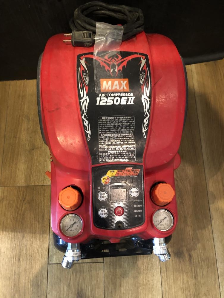 マックス MAX 高圧エアコンプレッサ AK-HH1250EⅡの中古 ジャンク 《埼玉・川越》中古工具販売の専門店│ ツールオフ川越店  ｜中古工具販売のツールオフ