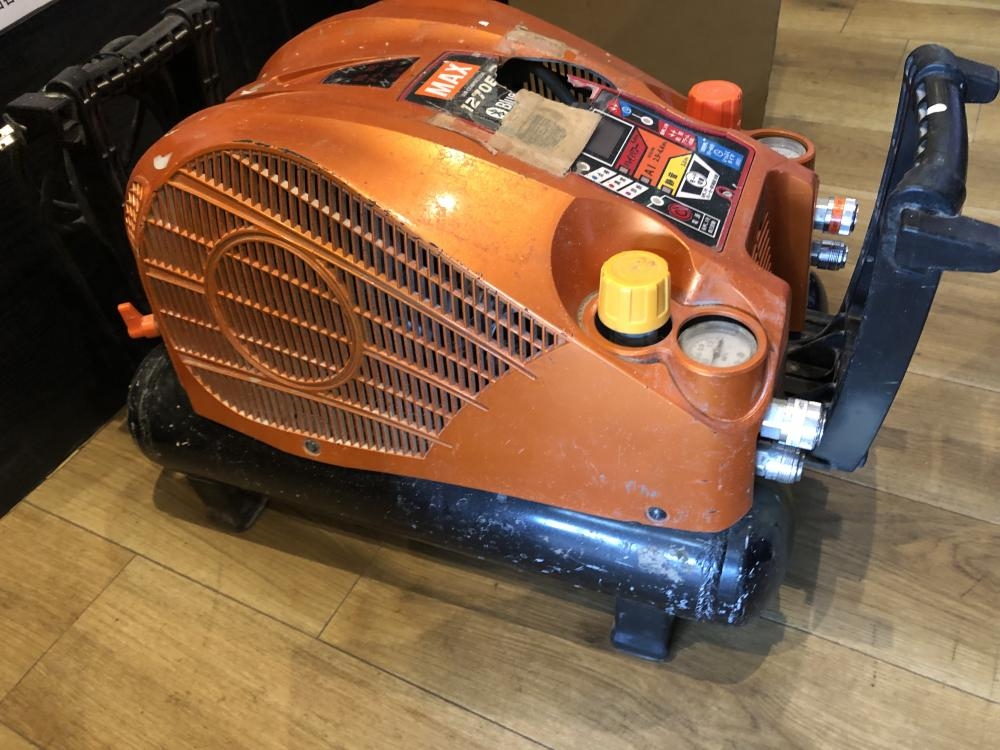 MAX エアコンプレッサー 1270E 高圧、常圧 ジャンク品 MAX エアコンプレッサー 1270E 高圧、常圧 ジャンク品