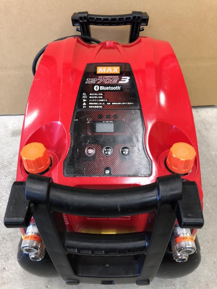 MAX 高圧コンプレッサー AK-HH1270E3の中古 中古B使用感あり 《神奈川