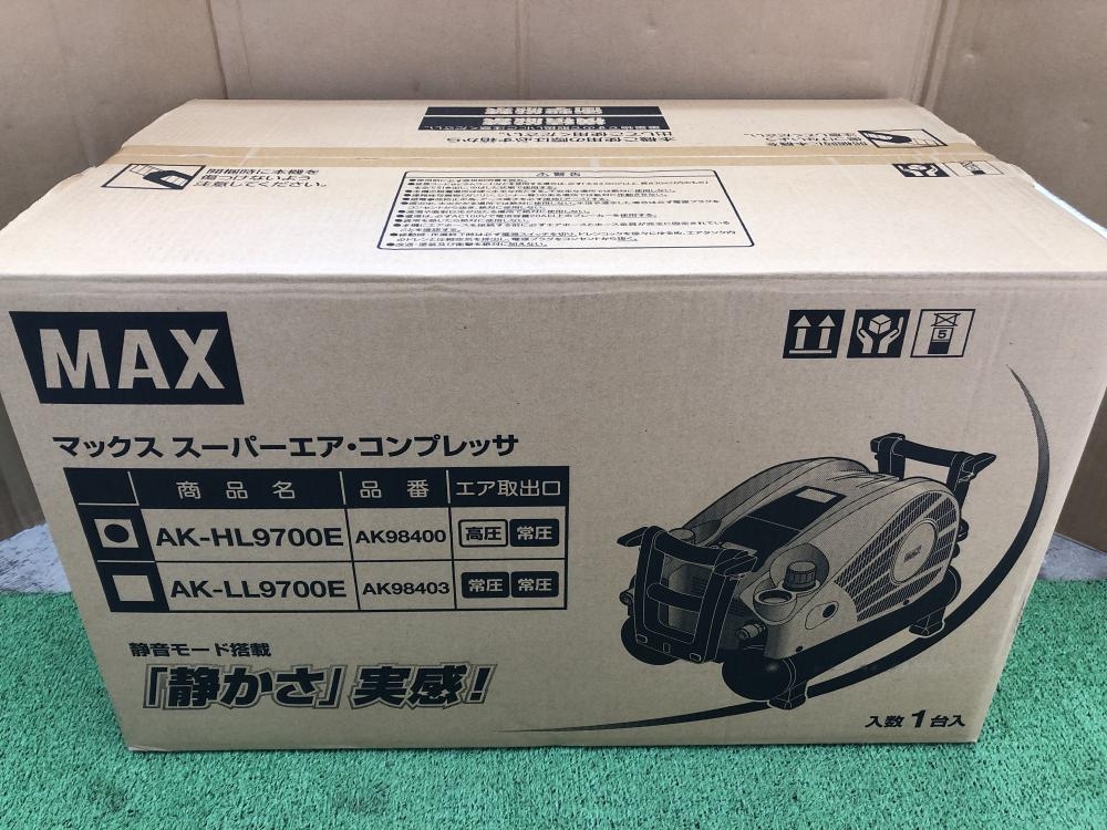 マックス エアコンプレッサー AK-HL9700Eの中古 未使用品 《神奈川・川崎》中古工具販売の専門店│ ツールオフ神奈川・川崎店 ｜中古 工具販売のツールオフ