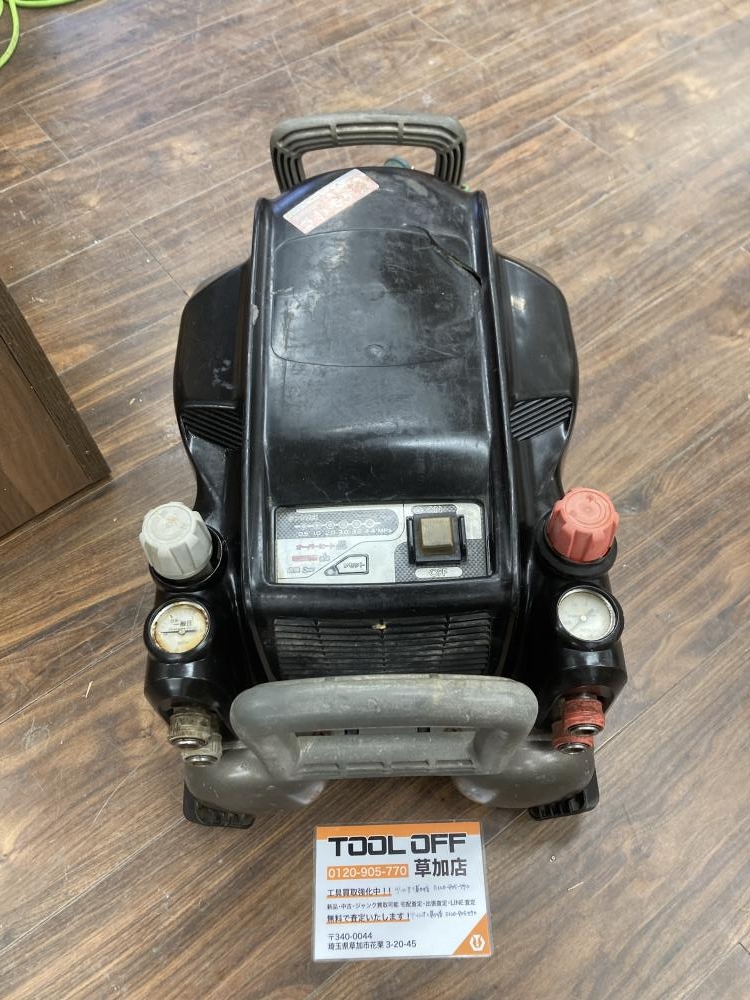 日立工機 高圧・常圧兼用エアコンプレッサー EC1445H さわモデルの中古  