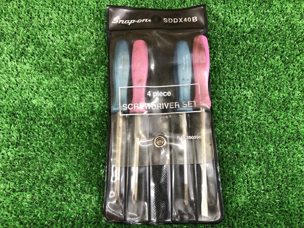 スナップオン Snap-on ミニドライバー 4本セット SDDX40Bの中古 中古B
