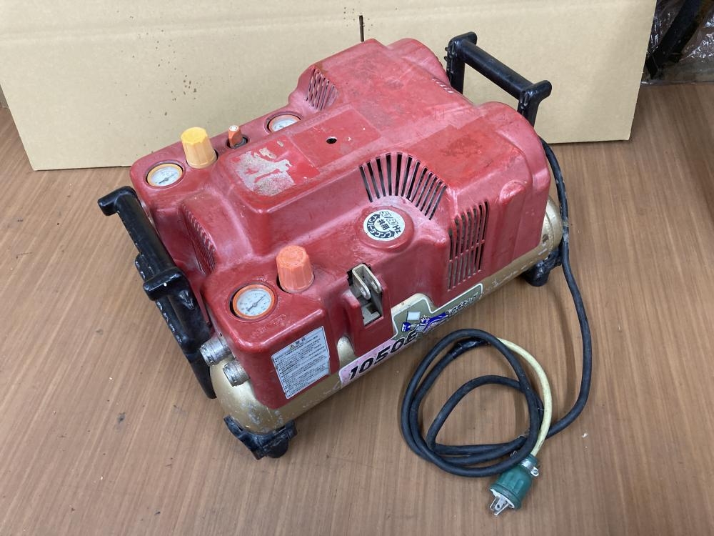MAX スーパーエアコンプレッサー AK-HL-1050E ※コード補修あり、使用感 
