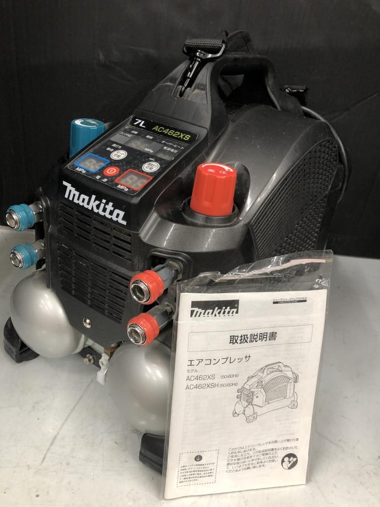 マキタ makita 高圧常圧エアコンプレッサ AC462XS 内容7Lの中古 中古B