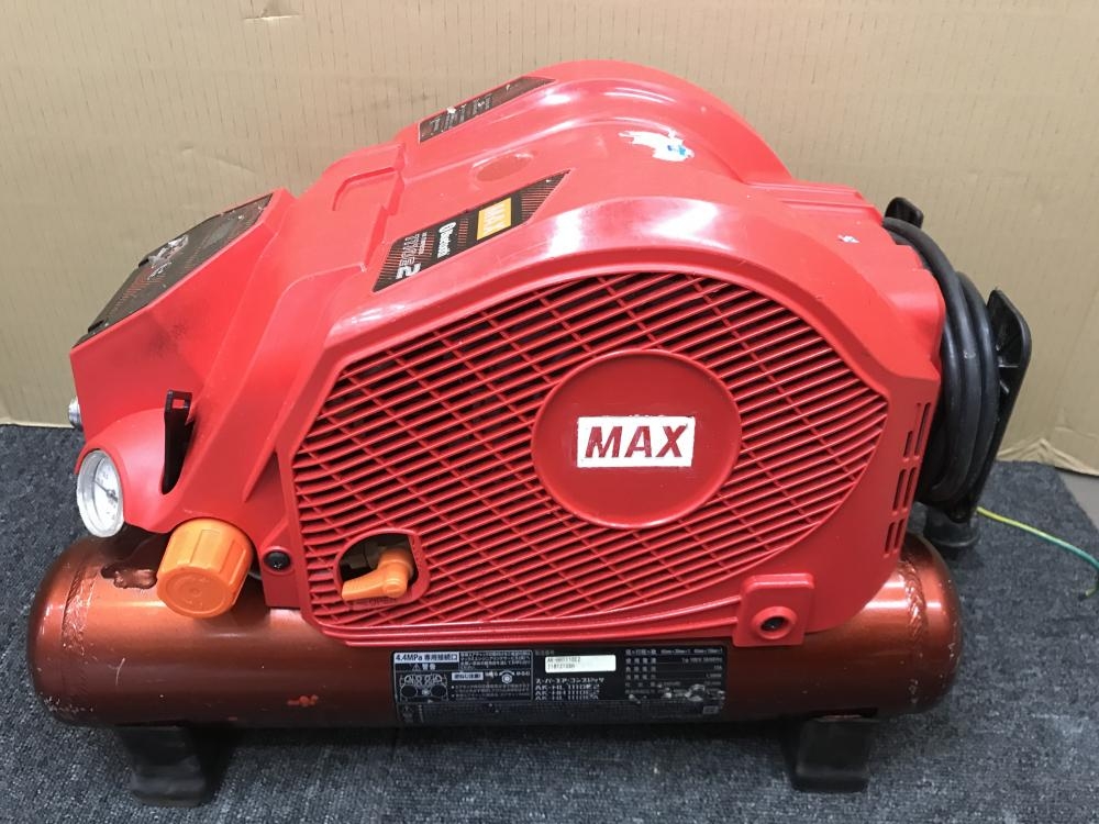 MAX マックス スーパー・エアコンプレッサ 高圧エアーコンプレッサー AK-HH1110E2の中古 中古B使用感あり 《大阪・松原》中古工具販売の専門店│ツールオフ松原店  ｜中古工具販売のツールオフ