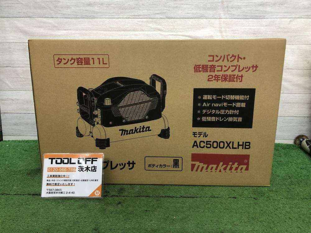 マキタ makita エアコンプレッサ AC500XLHBの中古 未使用品