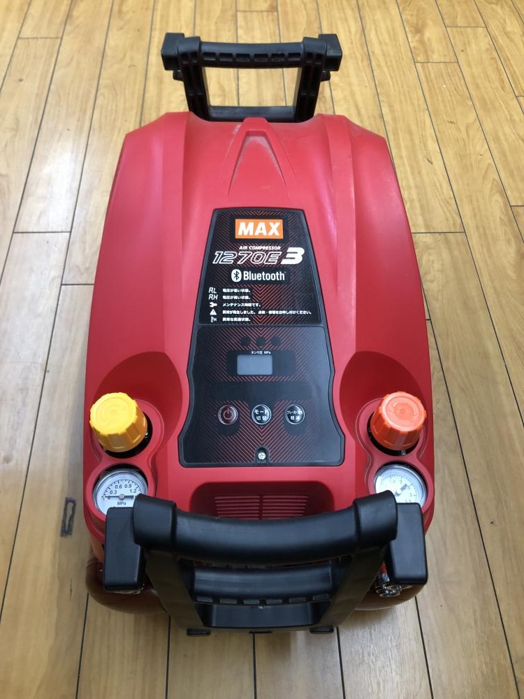 MAX 高圧・常圧エアコンプレッサー AK-HL1270E3 ※未使用箱無しの MAX 高圧・常圧エアコンプレッサー AK-HL1270E3 ※未使用箱無しの