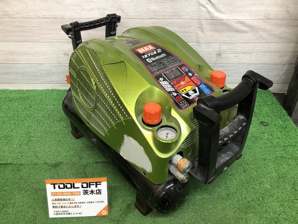 MAX マックス エアコンプレッサ AK-HH1270E2の中古 ジャンク 《大阪