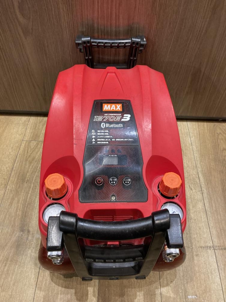 MAX 高圧エアコンプレッサ AK-HH1270E3の中古 ジャンク 《埼玉・上尾 