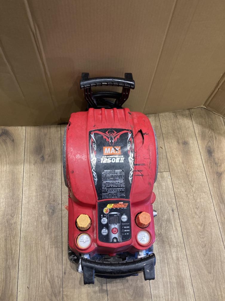 MAX エアーコンプレッサー 1250EⅡの中古 ジャンク 《東京