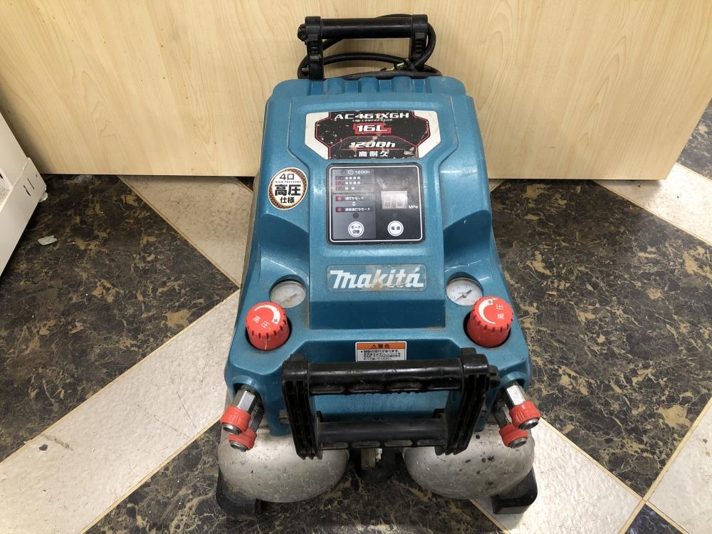 マキタ makita 高圧エアコンプレッサー AC461XGHの中古 中古C傷汚れ