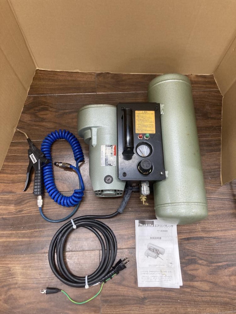 マキタ AC6001 コンプレッサー マキタ 常圧コンプレッサー AC6001の中古 中古C傷汚れあり 《埼玉