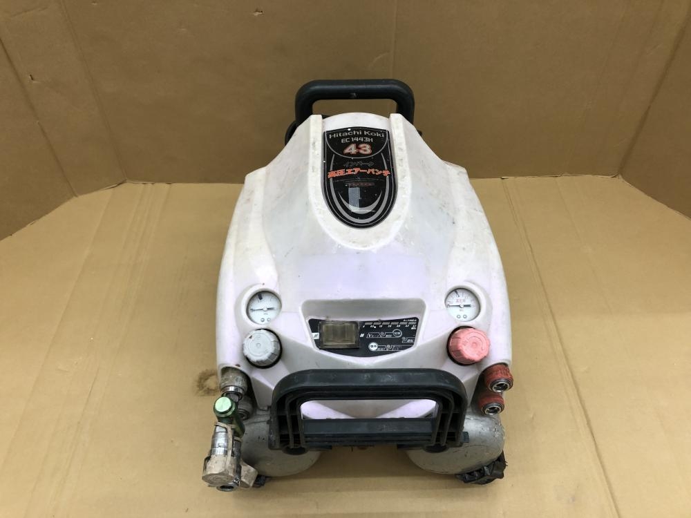 日立 コンプレッサー EC1443Hの中古 中古C傷汚れあり 《千葉・柏》中古