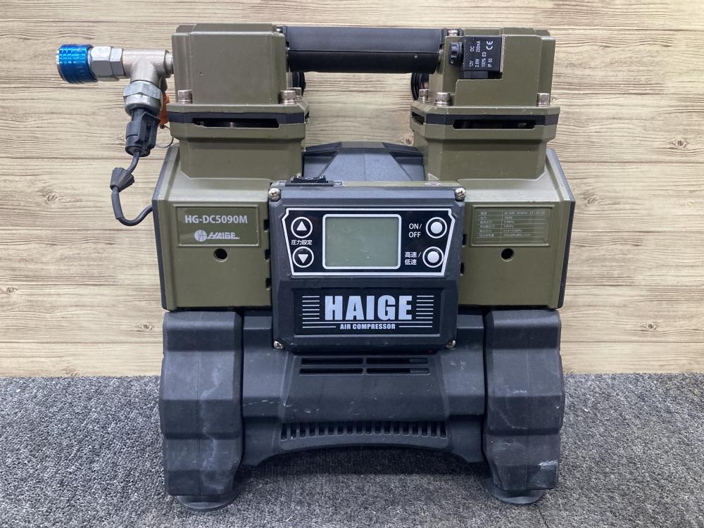 ハイガー HAIGE ハイブリッドエアーコンプレッサー 100V HG-DC5090Mの中古 中古A(美品)  《大阪・松原》中古工具販売の専門店│ツールオフ松原店 ｜中古工具販売のツールオフ