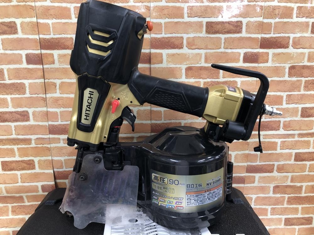 HiKOKI（ハイコーキ） NV90HR(N) 90mm 高圧ロール釘打機 【廃番