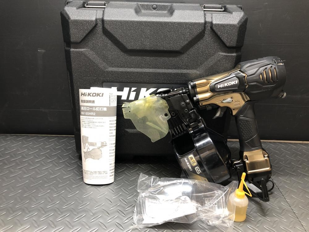 HiKOKI 高圧ロール釘打機 NV65HR2の中古 中古A(美品) 《大阪・枚方