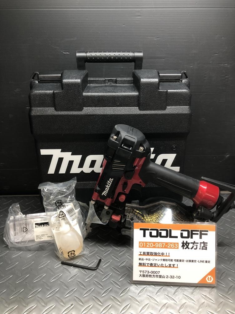 マキタ makita 高圧釘打機 AN534の中古 中古B使用感あり 《大阪・枚方 