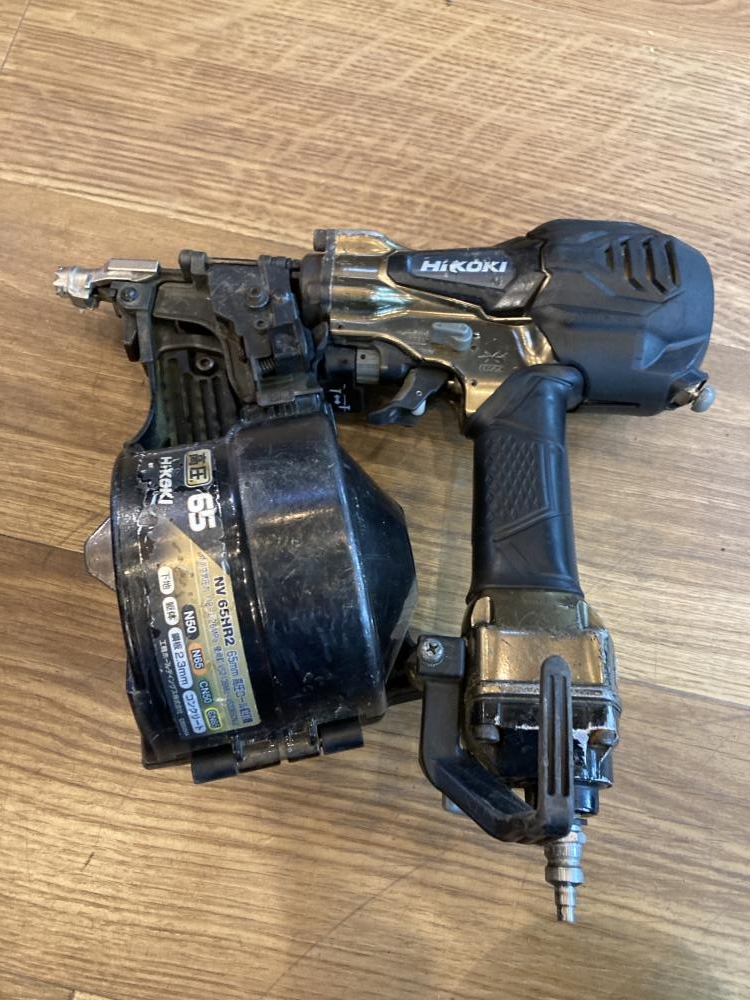 ハイコーキ 65mm高圧ロール釘打機 NV65HR2(S) パワー切替機構付の中古