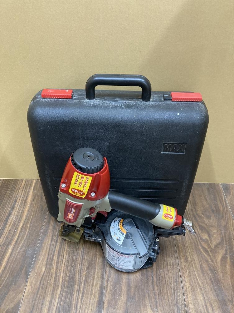 MAX 常圧コイルネイラ CN-565S(FP)の中古 中古C傷汚れあり 《埼玉