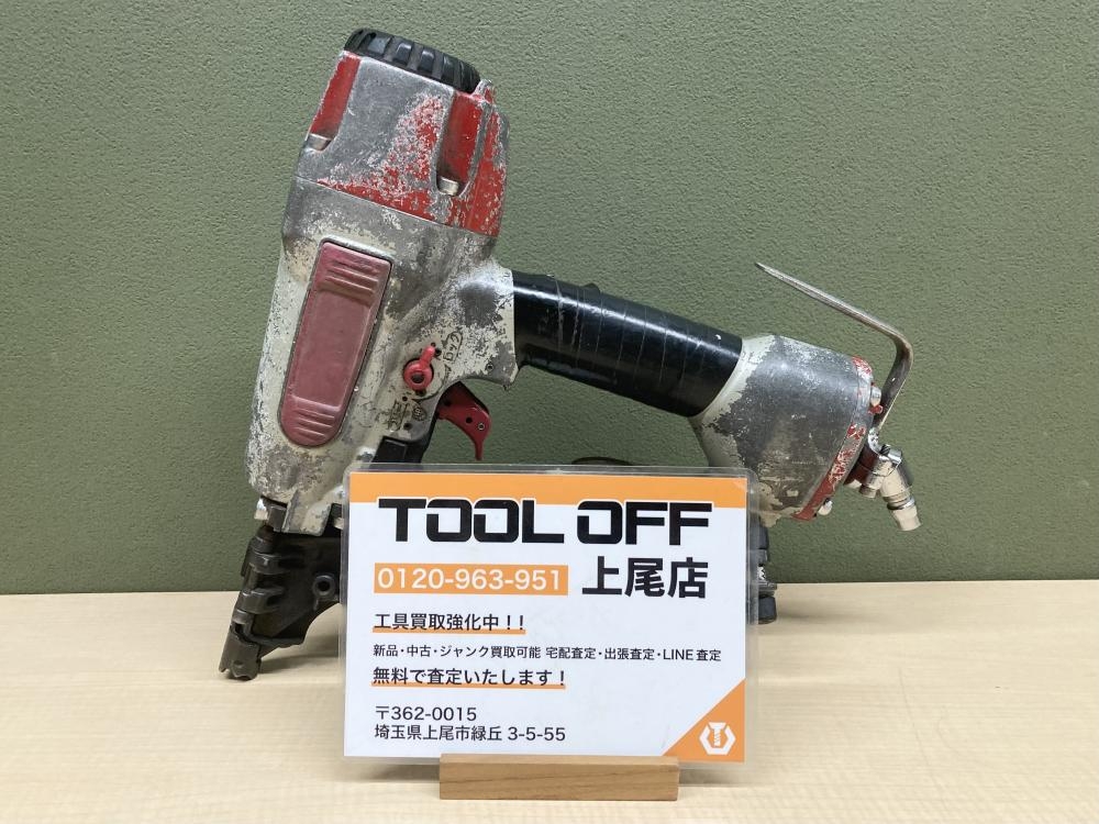 MAX マックス 常圧釘打ち機 コイルネイラ 型式不明(CN-450?) ※エア漏れの為ジャンクの中古 ジャンク 《埼玉・上尾》中古工具販売の専門店│  ツールオフ上尾店 ｜中古工具販売のツールオフ