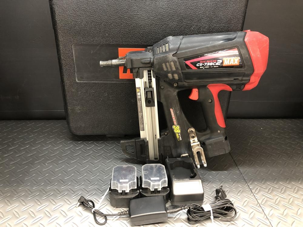 マックス MAX ガスネイラ GS-738C2の中古 中古B使用感あり 《大阪 