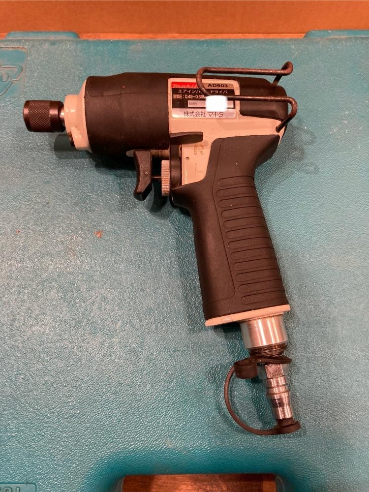 マキタエアインパクト AD603 マキタ makita エアインパクトドライバ AD603 \u203b長期保管品の中古 中古A