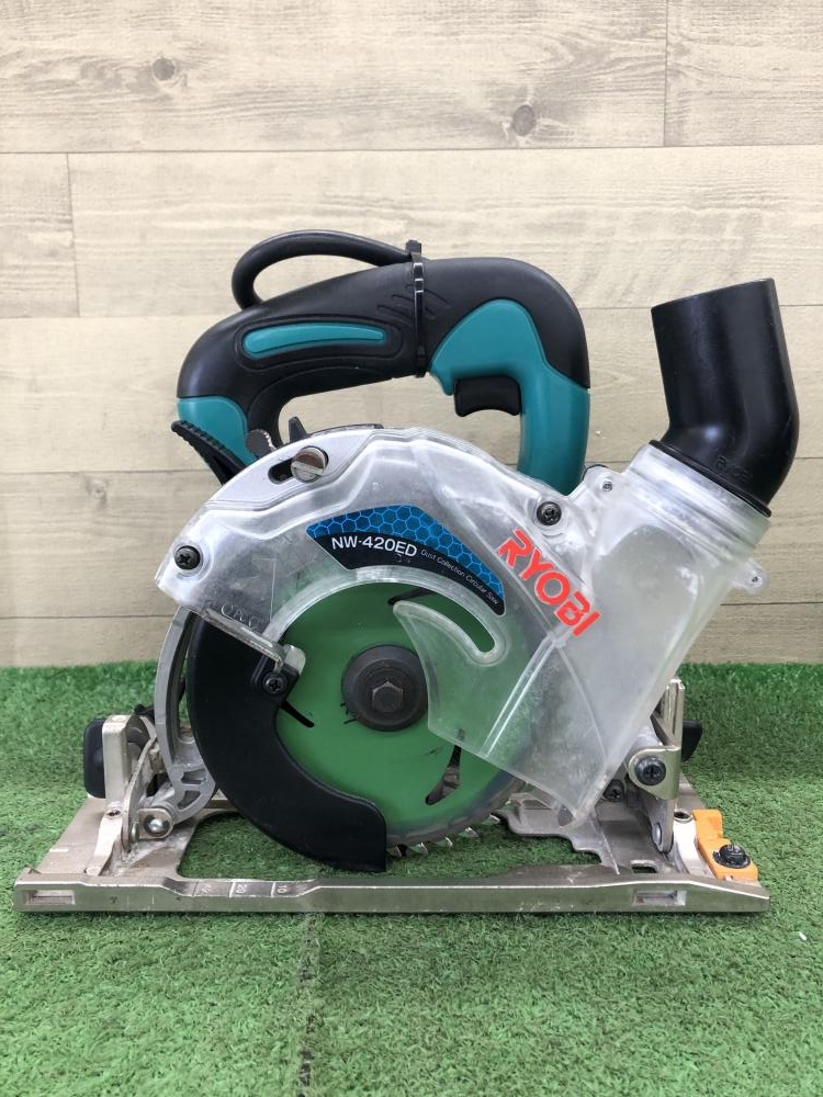 リョービ RYOBI 電子集じん丸ノコ NW-420EDの中古 中古C傷汚れあり 《埼玉・鴻巣》中古工具販売の専門店│ ツールオフ鴻巣店  ｜中古工具販売のツールオフ