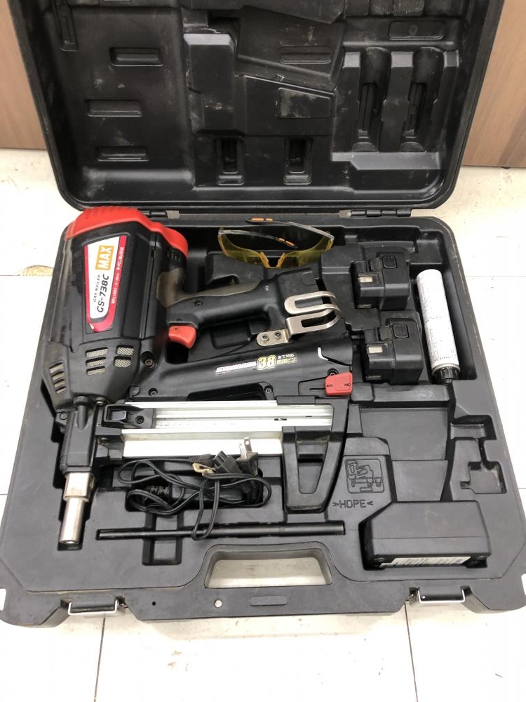 マックス MAX 充電式ガスネイラ GS-738Cの中古 中古C傷汚れあり 《千葉