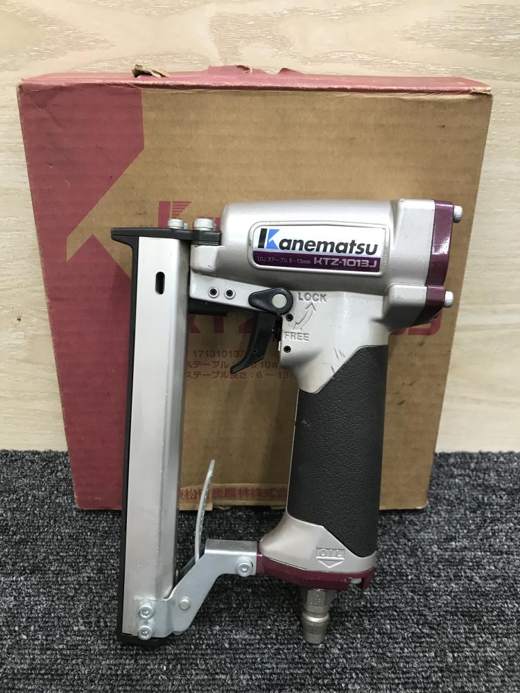 カネマツ 常圧エアタッカ KTZ-1013Jの中古 中古A(美品) 《大阪・堺 