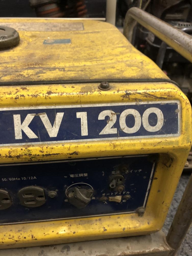 コマツ 発電機 KV1200の中古 中古C傷汚れあり 《宮城・仙台》中古工具販売の専門店│ ツールオフ仙台南店 ｜中古工具販売のツールオフ