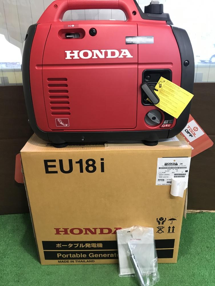 ﾎﾝﾀﾞ Honda 本田技研 ｲﾝﾊﾞｰﾀ発電機 Eu18i ﾀﾝｸ容量3 6l 定格出力1 8kva