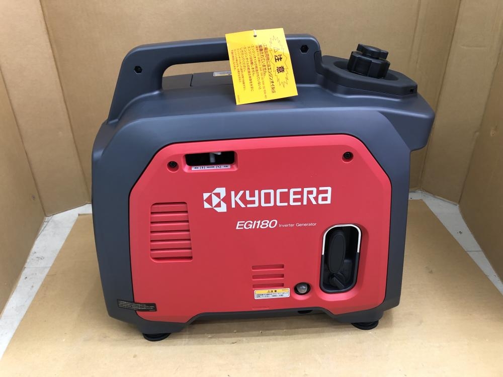 京セラ KYOCERA エンジン発電機 EGI180の中古 未使用品 《千葉・柏