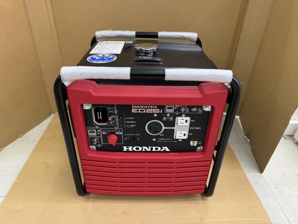 ホンダ インバーター発電機 EG25iの中古 中古A(美品) 《千葉・柏》中古工具販売の専門店│ ツールオフ柏店 ｜中古工具販売のツールオフ