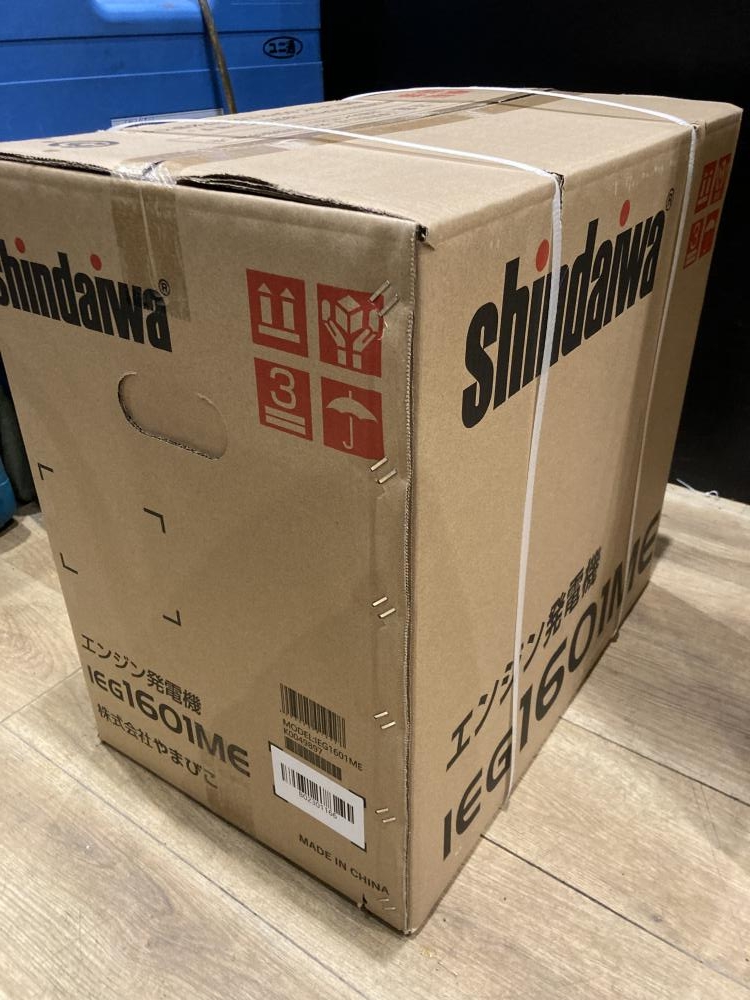 新ダイワ エンジン発電機 IEG1601MEの中古 未使用品 《東京・江戸川