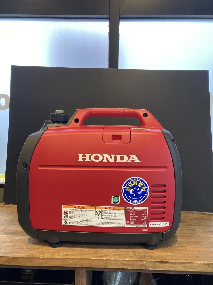 HONDA インバーター発電機 EU18iの中古 未使用品 《宮城・仙台》中古工具販売の専門店│ ツールオフ仙台店 ｜中古工具販売のツールオフ