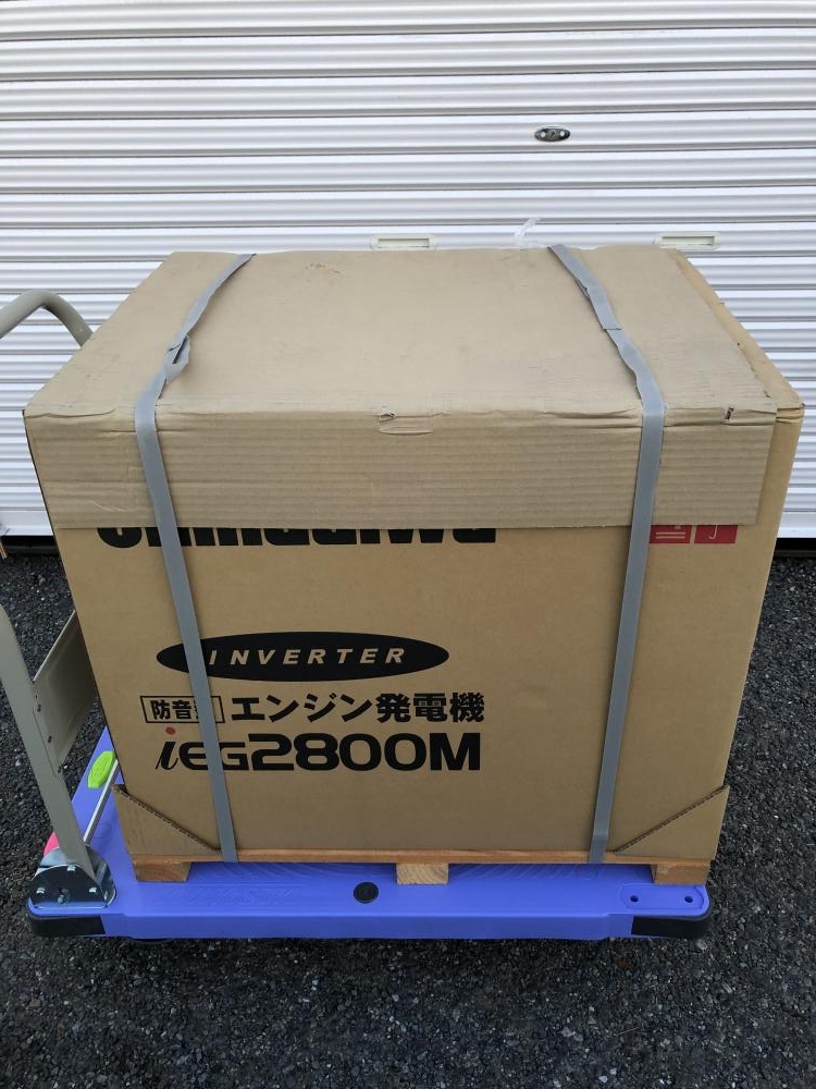 新ダイワ インバーター発電機 IEG2800Mの中古 未使用品 《埼玉・川越》中古工具販売の専門店│ ツールオフ川越店 ｜中古工具販売のツールオフ