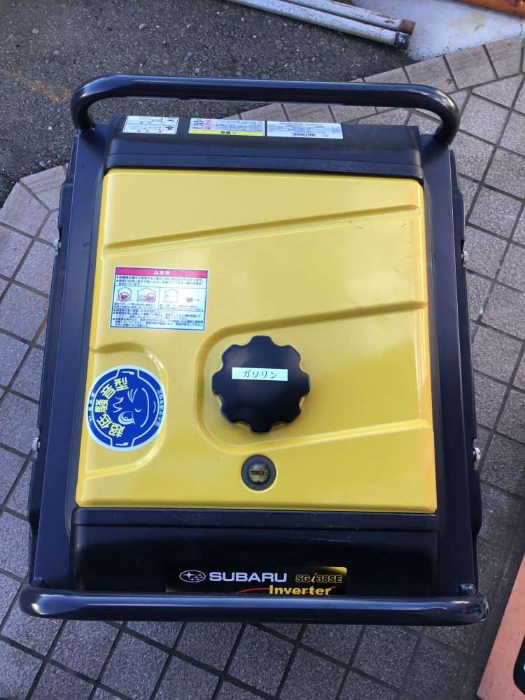 スバル インバーター発電機 SGi38SE3.8hの中古 中古A(美品) 《群馬